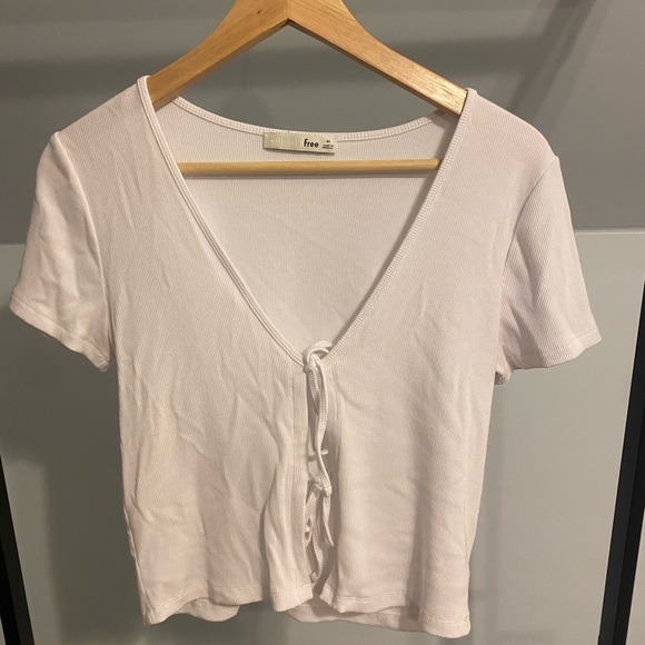 Aritzia double tie top - Picture 3 of 3